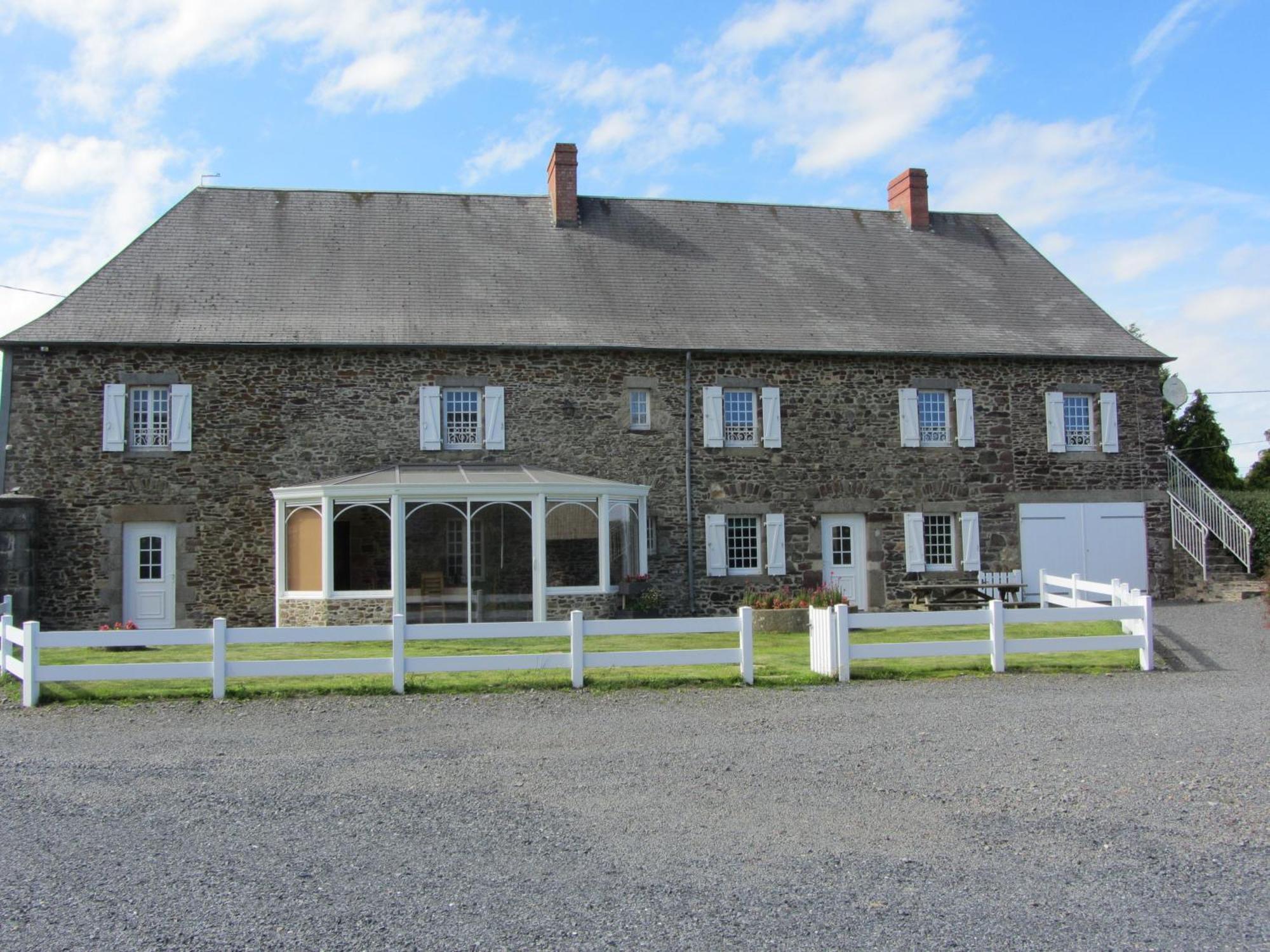Bed and Breakfast La Robiniere Cerisy-la-Salle Exterior foto